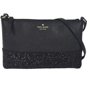 Kate Spade New York flash crossbody bag, Black, NEW!